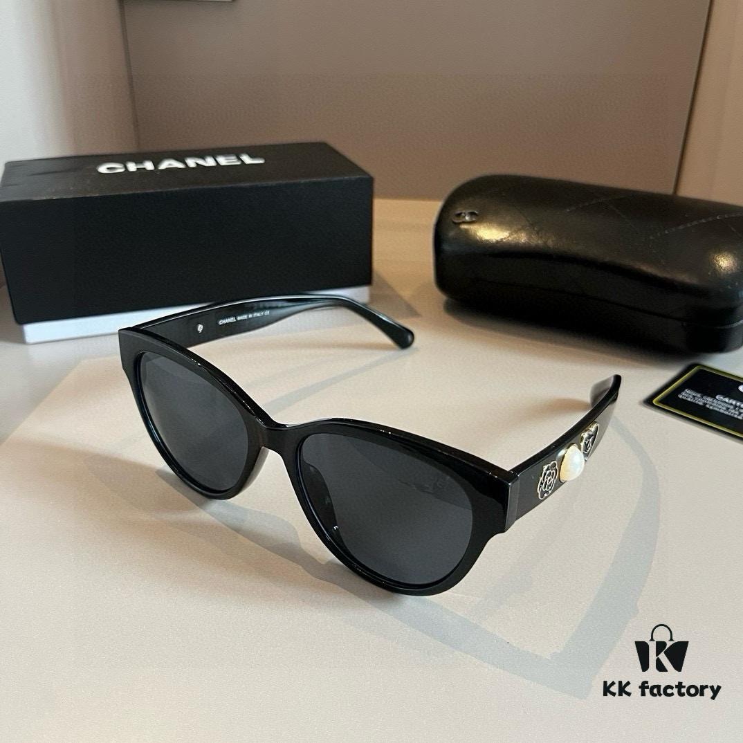 6931aa71ccd8ab3d7af9ed7a Chanel Pearl Heart-Temple Sunglasses, Official Style Custom-Made Eyewear
