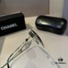 Chanel 2024 New Large-Frame Sunglasses, Round Face Flattering, Slimming Effect, Iconic Chic Style