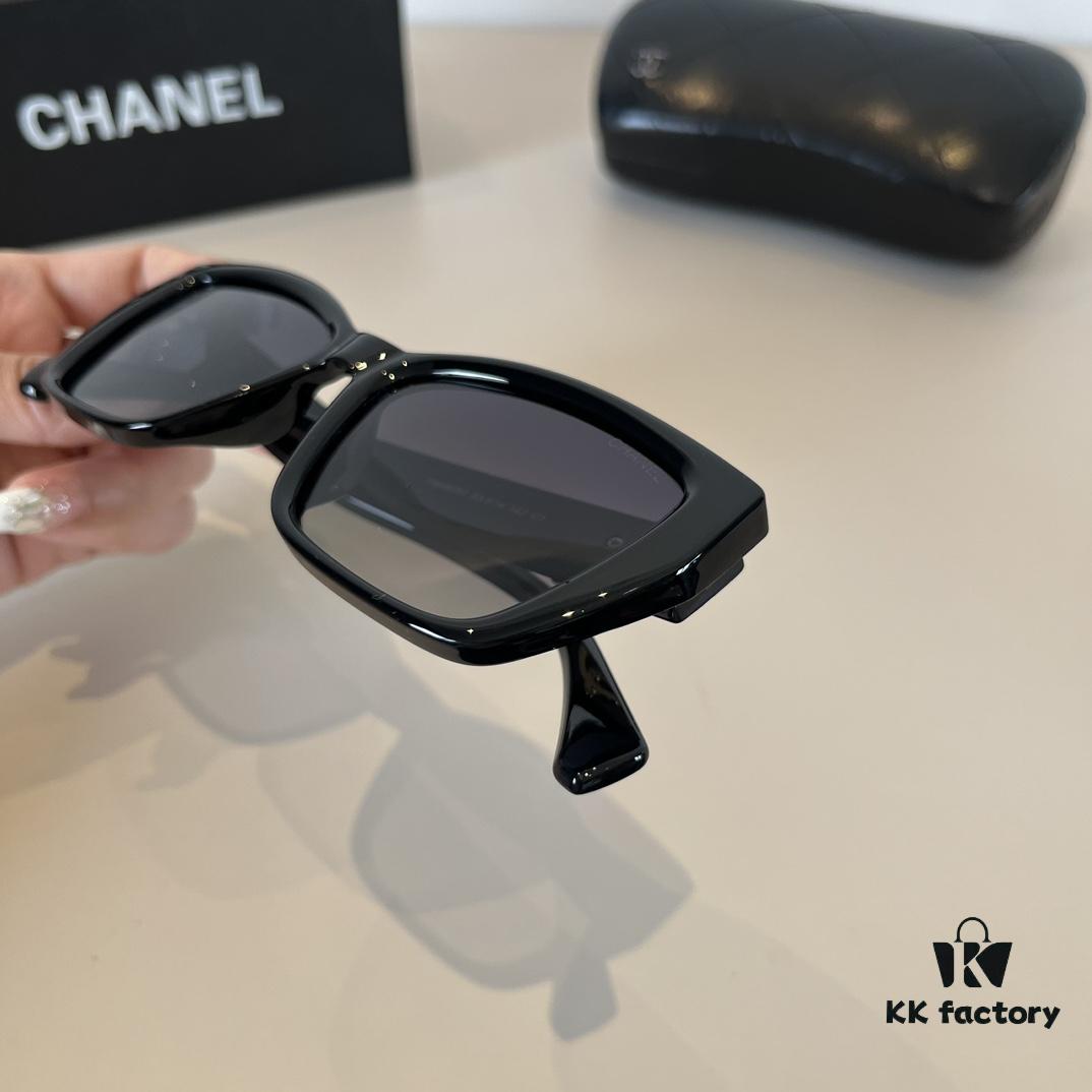 6931aa76ccd8ab3d7af9edc5 Chanel Sunglasses, Fashionable European and American Style Oversized Sunglasses, Slimming and Versatile Sun Protection Eyewear