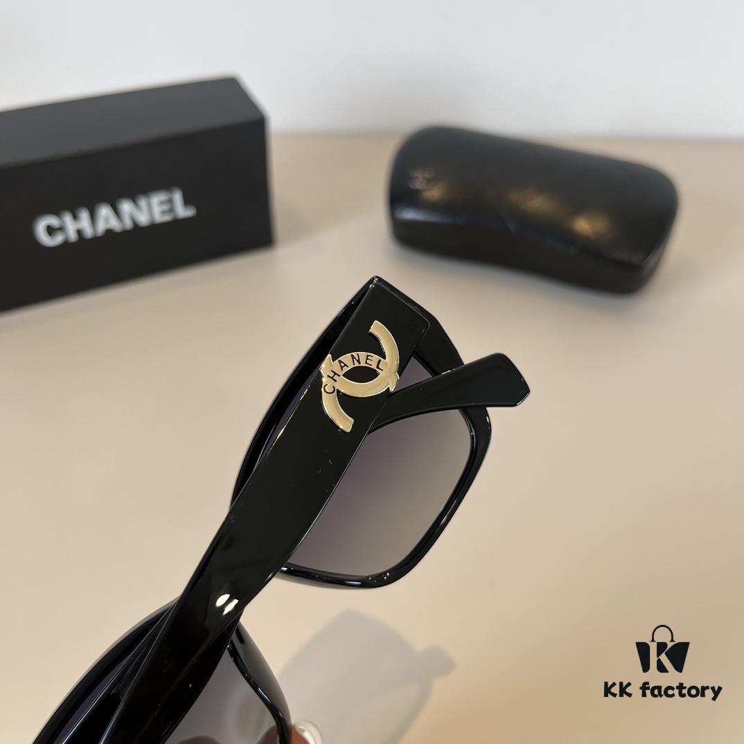 6931aa76ccd8ab3d7af9edc6 Chanel Sunglasses, Fashionable European and American Style Oversized Sunglasses, Slimming and Versatile Sun Protection Eyewear