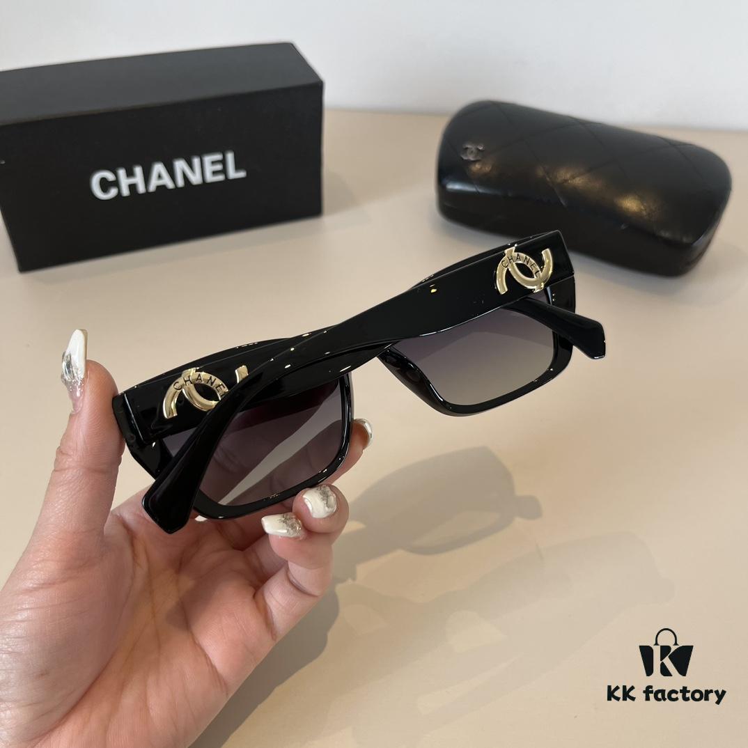 6931aa76ccd8ab3d7af9edc7 Chanel Sunglasses, Fashionable European and American Style Oversized Sunglasses, Slimming and Versatile Sun Protection Eyewear