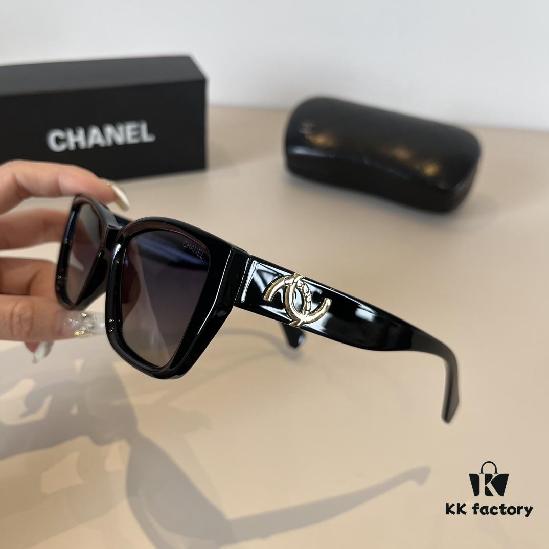 6931aa76ccd8ab3d7af9edc8 Chanel Sunglasses, Fashionable European and American Style Oversized Sunglasses, Slimming and Versatile Sun Protection Eyewear