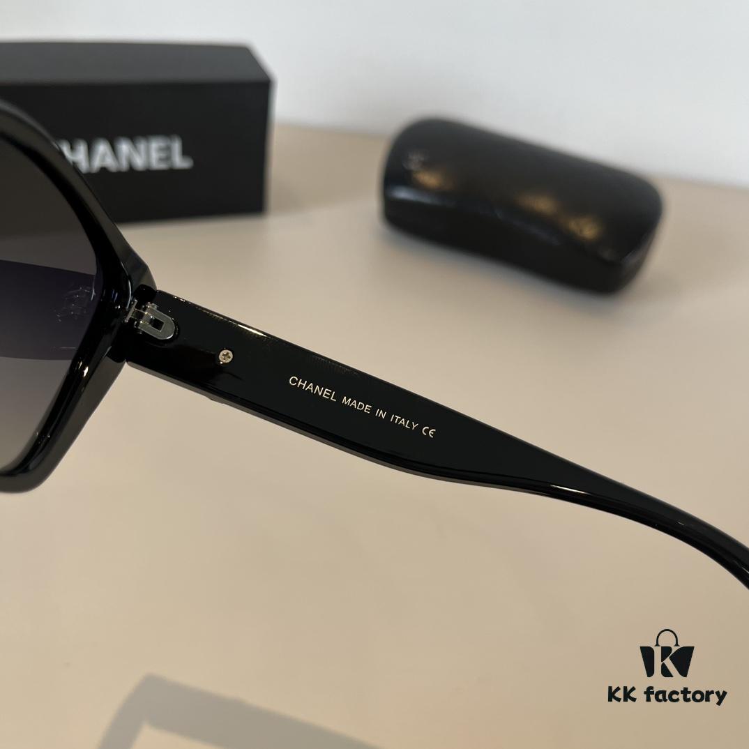 6931aa77ccd8ab3d7af9edc9 Chanel Sunglasses, Fashionable European and American Style Oversized Sunglasses, Slimming and Versatile Sun Protection Eyewear