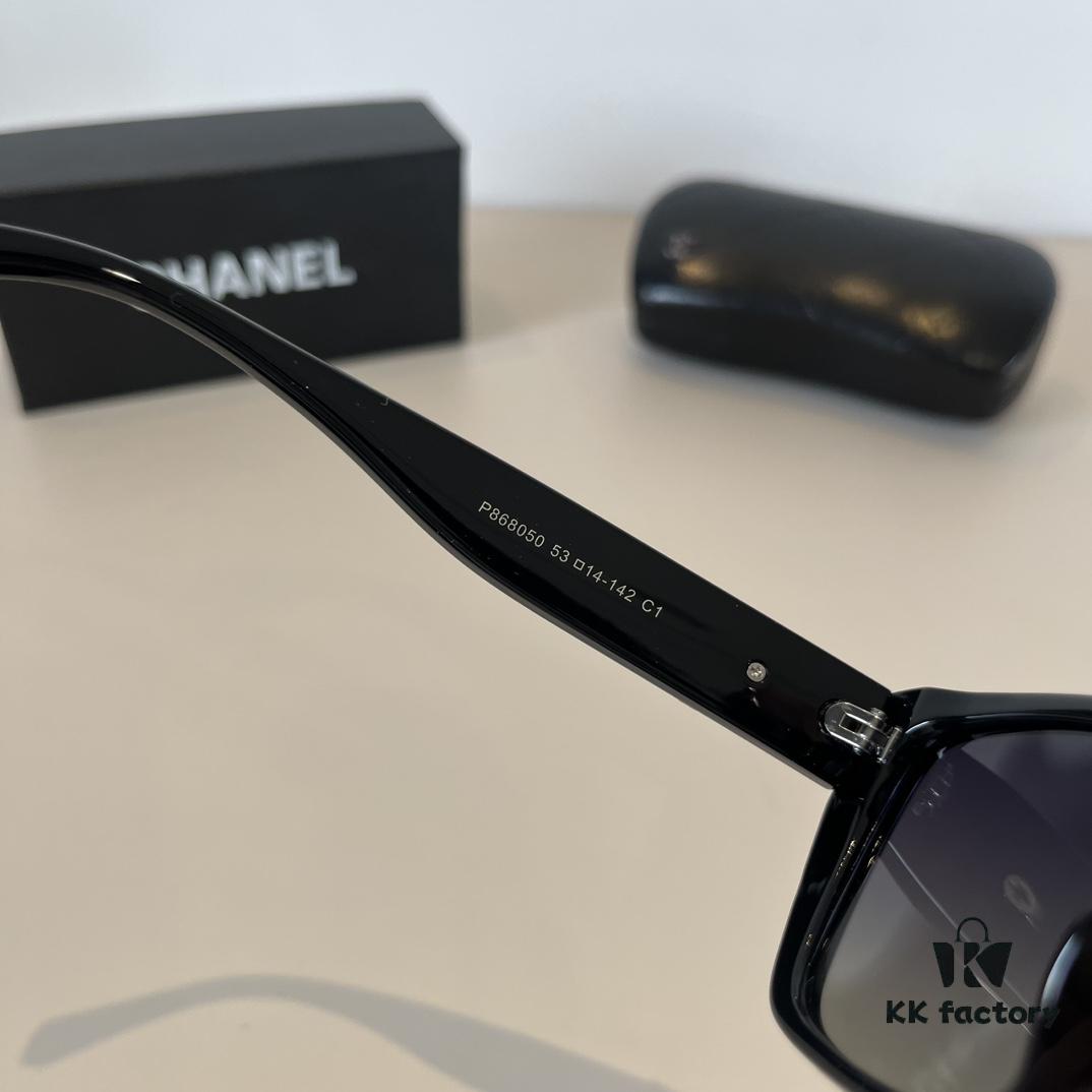 6931aa77ccd8ab3d7af9edca Chanel Sunglasses, Fashionable European and American Style Oversized Sunglasses, Slimming and Versatile Sun Protection Eyewear