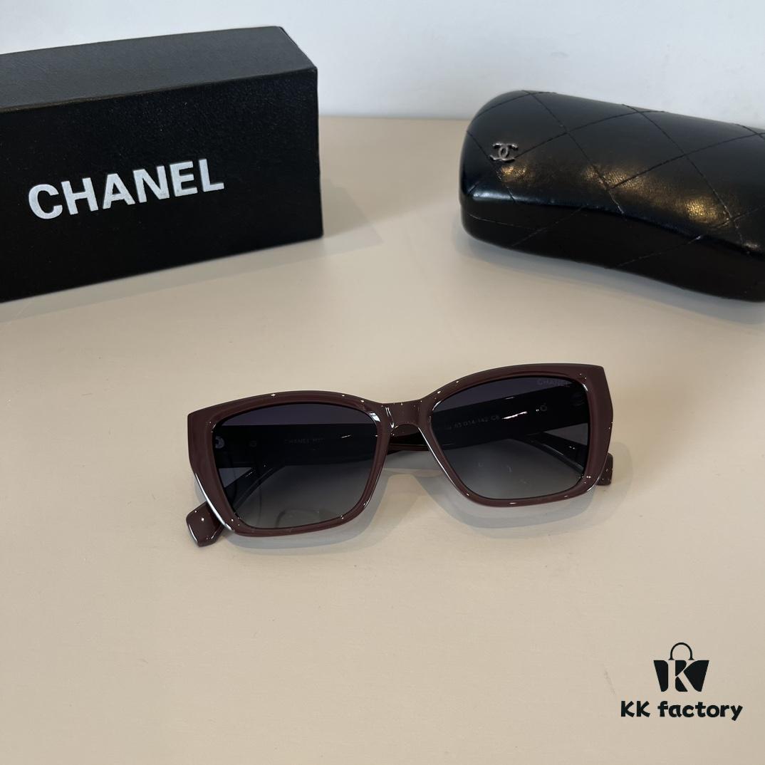 6931aa77ccd8ab3d7af9edd0 Chanel Sunglasses, Fashionable European-American Style Oversized Sunglasses, Face-Framing and Slimming Design