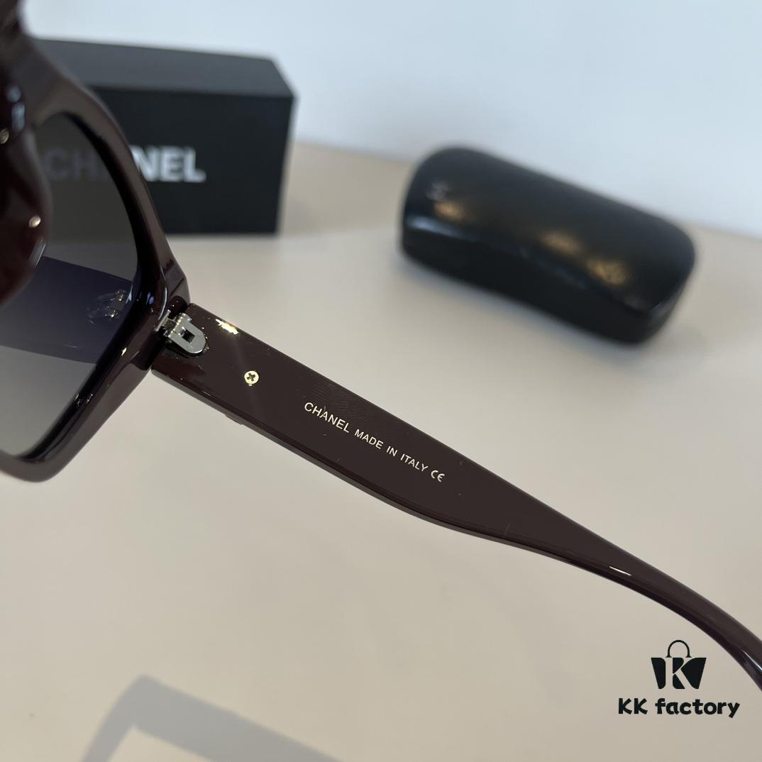 6931aa77ccd8ab3d7af9edd4 Chanel Sunglasses, Fashionable European-American Style Oversized Sunglasses, Face-Framing and Slimming Design