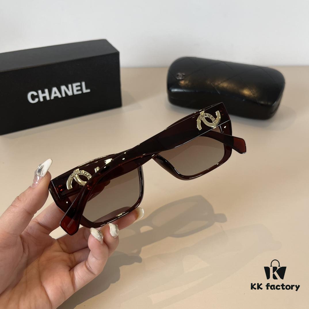 6931aa78ccd8ab3d7af9eddb Chanel Fashion Sunglasses, Stylish European-American Design Oversized Sun Glasses that Flatter Small Face