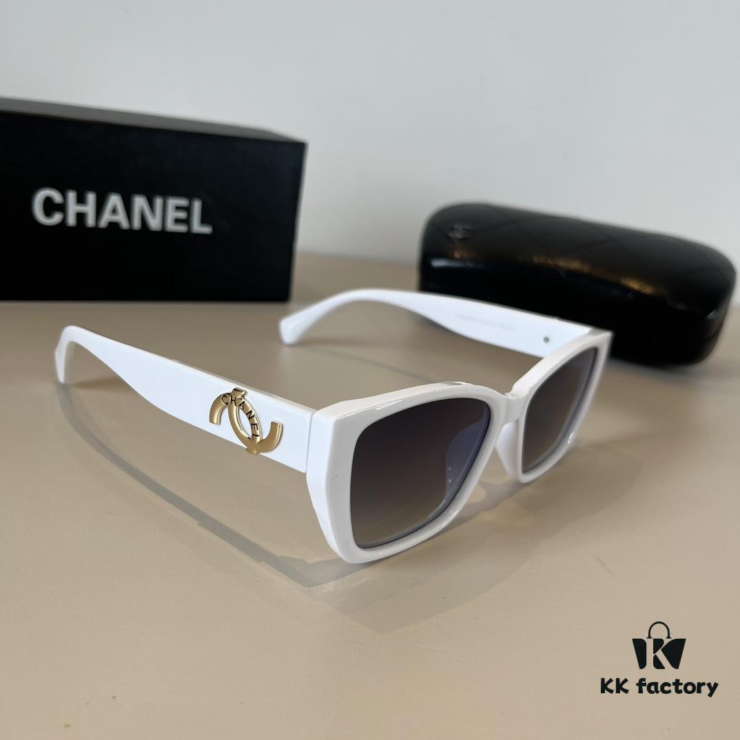 6931aa78ccd8ab3d7af9eddf Chanel Sunglasses, Fashionable European and American Style Oversized Sun Protection Shades, Flattering Small-Face Look, Versatile UV-Protective Eyewear