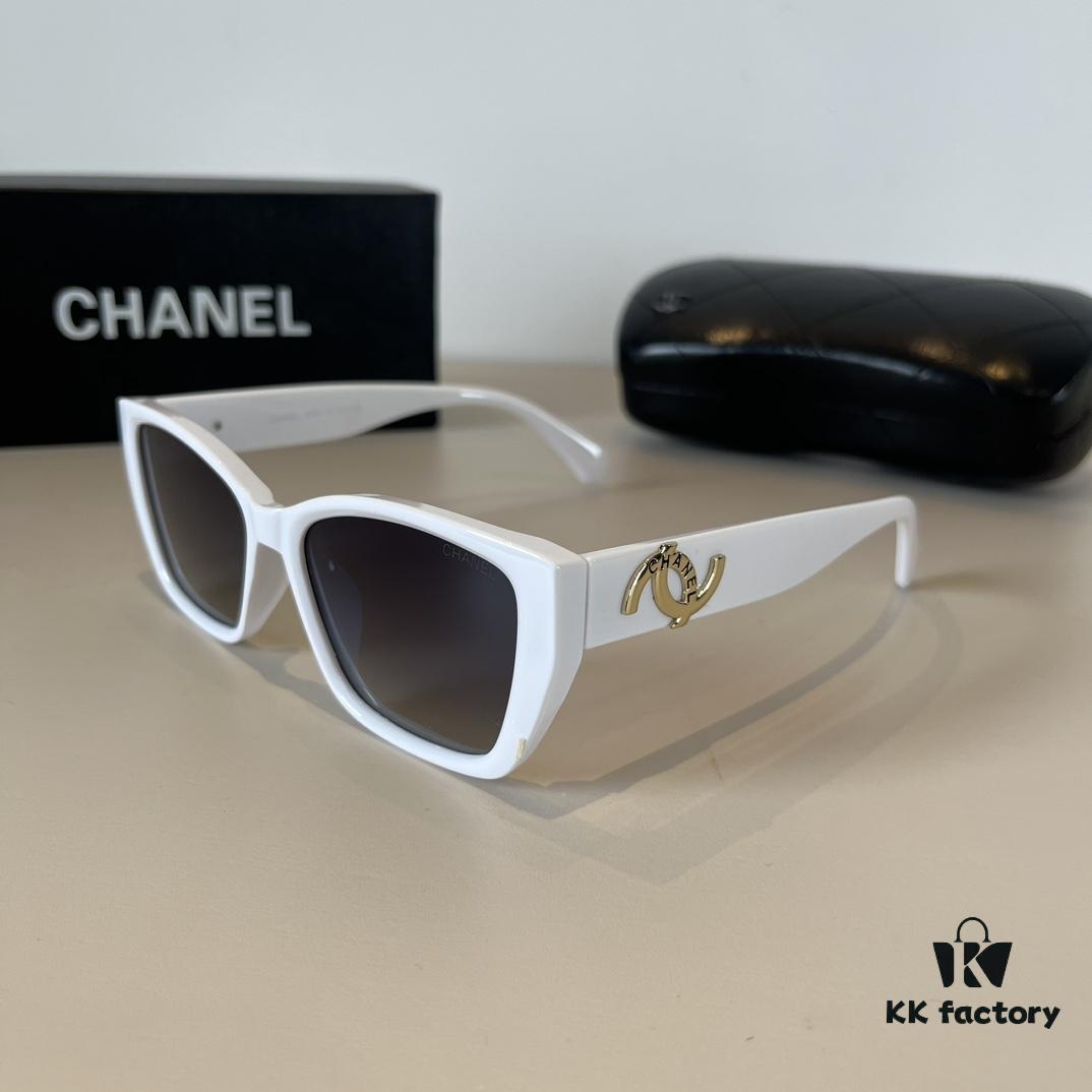 6931aa78ccd8ab3d7af9ede1 Chanel Sunglasses, Fashionable European and American Style Oversized Sun Protection Shades, Flattering Small-Face Look, Versatile UV-Protective Eyewear