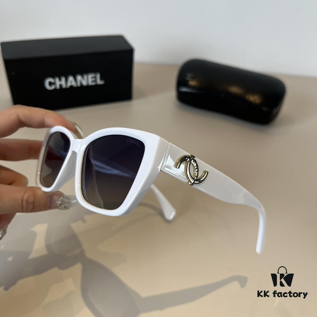 6931aa78ccd8ab3d7af9ede2 Chanel Sunglasses, Fashionable European and American Style Oversized Sun Protection Shades, Flattering Small-Face Look, Versatile UV-Protective Eyewear