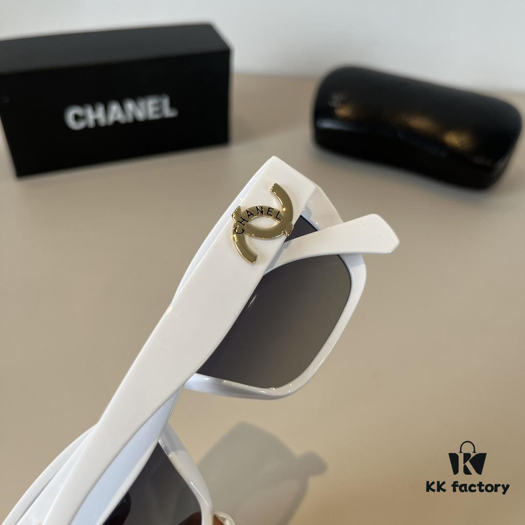 6931aa78ccd8ab3d7af9ede4 Chanel Sunglasses, Fashionable European and American Style Oversized Sun Protection Shades, Flattering Small-Face Look, Versatile UV-Protective Eyewear