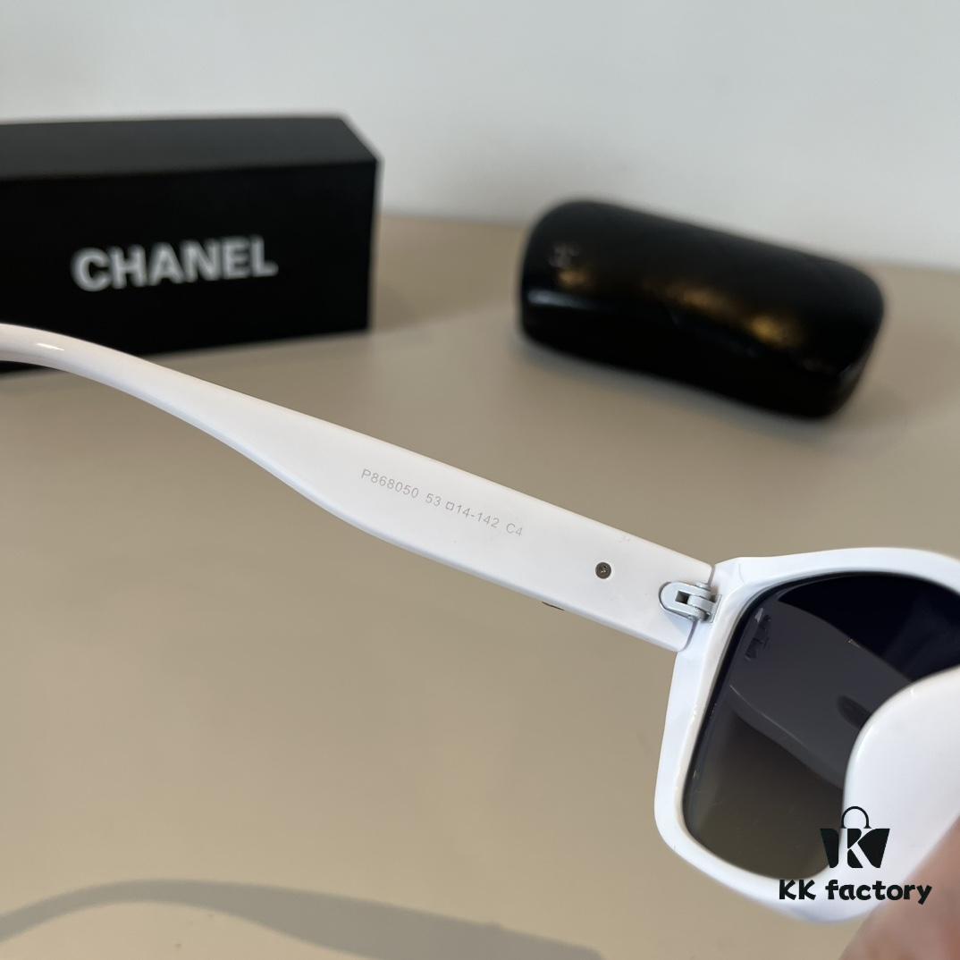 6931aa78ccd8ab3d7af9ede7 Chanel Sunglasses, Fashionable European and American Style Oversized Sun Protection Shades, Flattering Small-Face Look, Versatile UV-Protective Eyewear