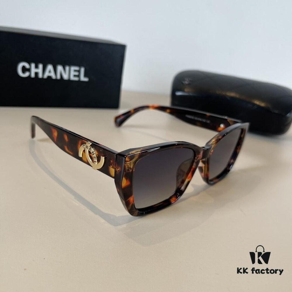 6931aa78ccd8ab3d7af9ede8 Chanel Sunglasses, Fashionable European and American Style Oversized Sunglasses, Slimming and Versatile Sun Protection Eyewear