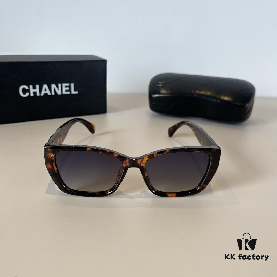 6931aa79ccd8ab3d7af9ede9 Chanel Sunglasses, Fashionable European and American Style Oversized Sunglasses, Slimming and Versatile Sun Protection Eyewear