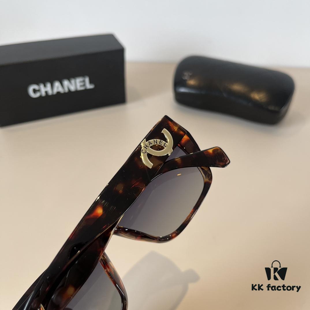6931aa79ccd8ab3d7af9eded Chanel Sunglasses, Fashionable European and American Style Oversized Sunglasses, Slimming and Versatile Sun Protection Eyewear