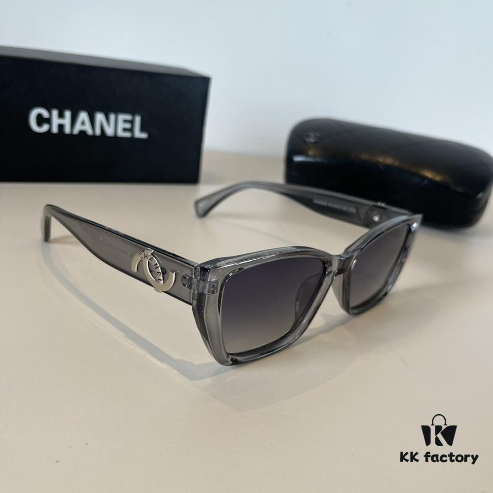 6931aa79ccd8ab3d7af9edf2 Chanel Fashion European and American Style UV Protection Sunglasses, Flattering Small-Face Oversized Sun Glasses