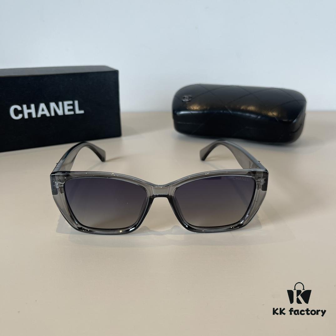 6931aa79ccd8ab3d7af9edf3 Chanel Fashion European and American Style UV Protection Sunglasses, Flattering Small-Face Oversized Sun Glasses