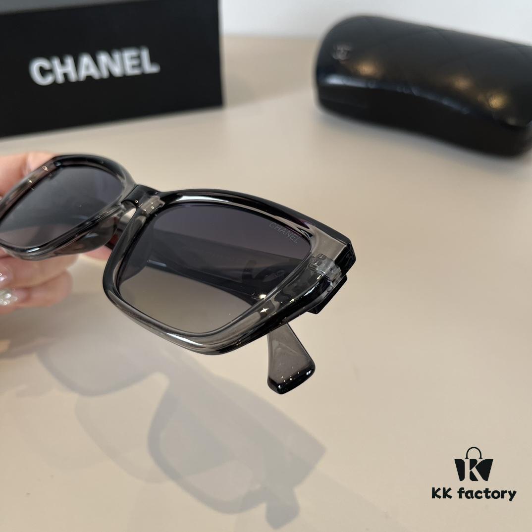 6931aa79ccd8ab3d7af9edf7 Chanel Fashion European and American Style UV Protection Sunglasses, Flattering Small-Face Oversized Sun Glasses