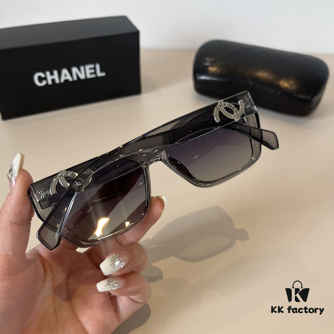 6931aa79ccd8ab3d7af9edf8 Chanel Fashion European and American Style UV Protection Sunglasses, Flattering Small-Face Oversized Sun Glasses
