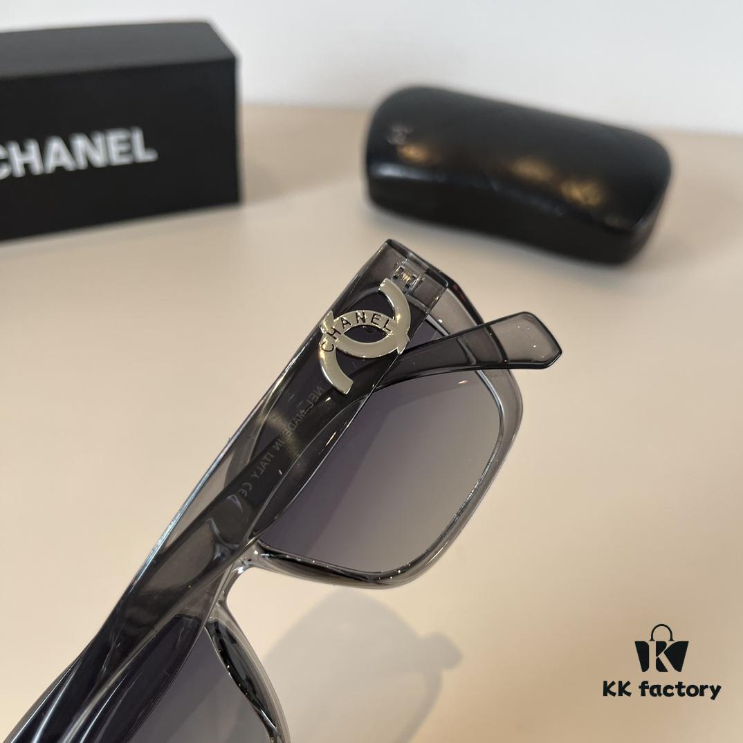 6931aa7accd8ab3d7af9edf9 Chanel Fashion European and American Style UV Protection Sunglasses, Flattering Small-Face Oversized Sun Glasses