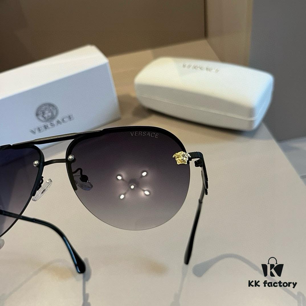 6931aa7fccd8ab3d7af9ee4a VERSACE Versace Fashion Sunglasses Unisex Polarized Sun Glasses, Stylish Face-Framing Shades for Men and Women