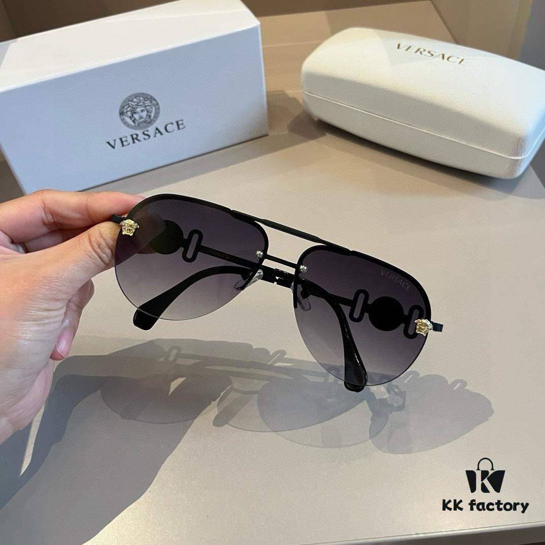 6931aa7fccd8ab3d7af9ee4e VERSACE Versace Fashion Sunglasses Unisex Polarized Sun Glasses, Stylish Face-Framing Shades for Men and Women