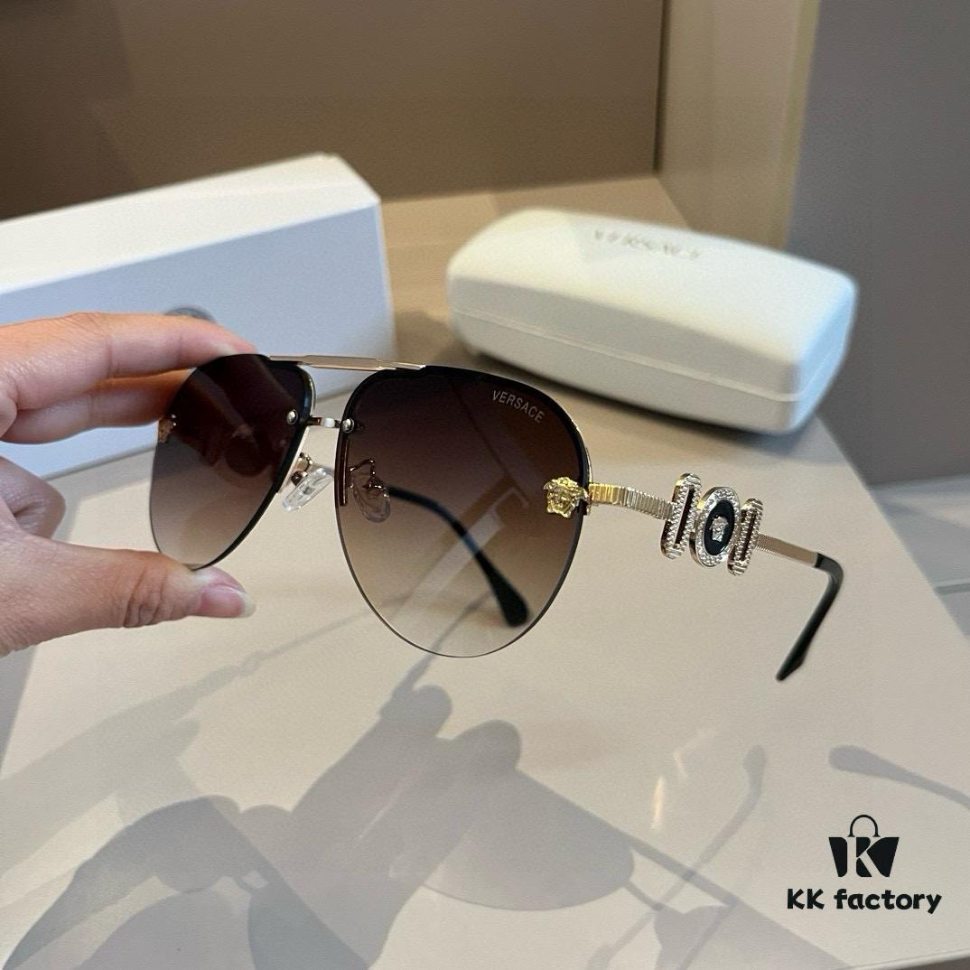 6931aa7fccd8ab3d7af9ee53 VERSACE Versace Fashion Sunglasses Unisex Polarized Sun Glasses for Men and Women Stylish UV Protection Eyewear to Complement Facial Features