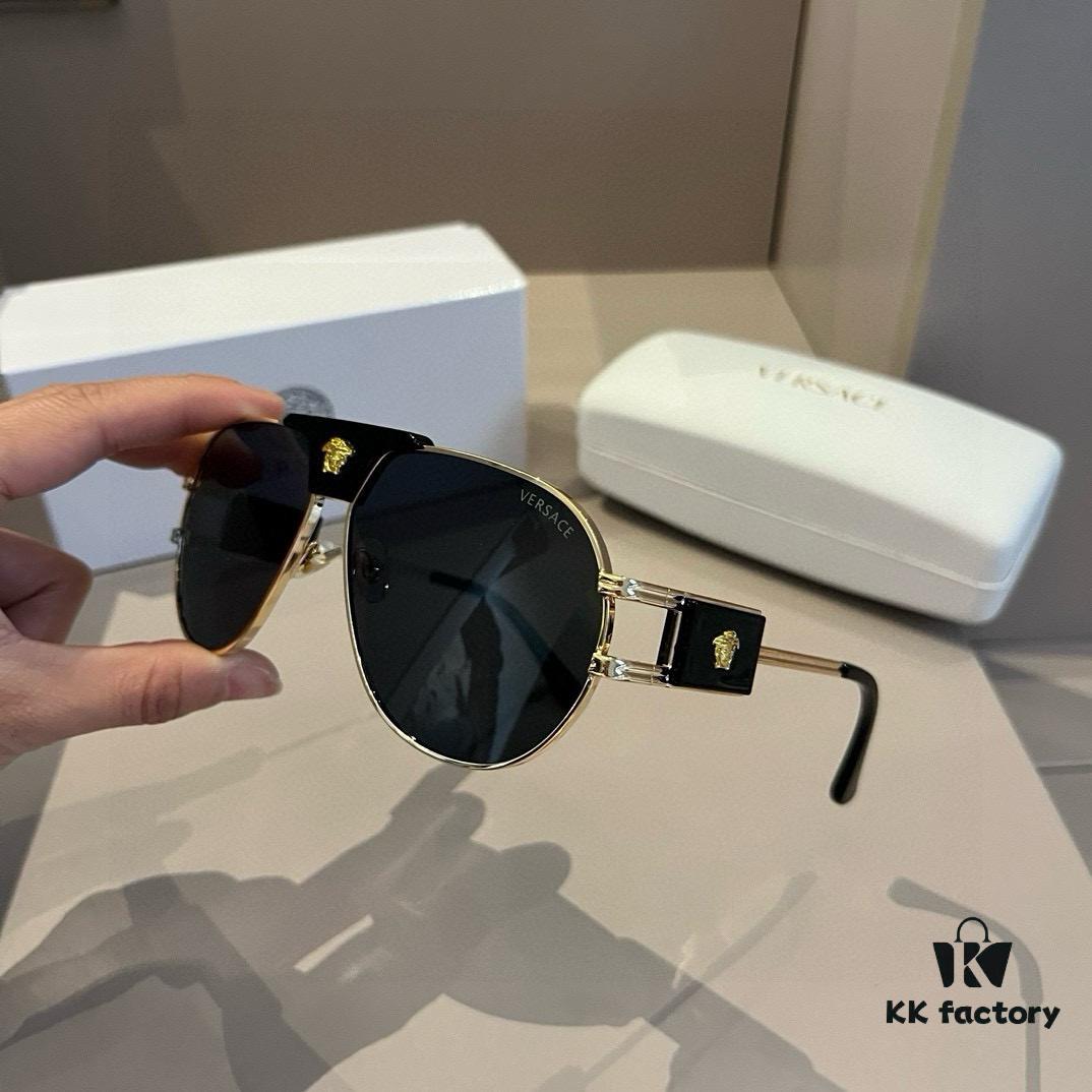 6931aa80ccd8ab3d7af9ee5a VERSACE Versace Fashion Sunglasses Unisex Polarized Sun Glasses for Men and Women Stylish Face-Framing Shades