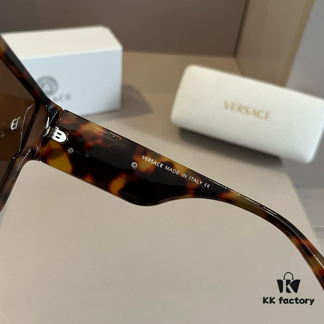 6931aa83ccd8ab3d7af9ee8e VERSACE Versace Fashion Sunglasses, Unisex European and American Style Sun Protection Glasses, Ideal Eyewear for Facial Contour Enhancement