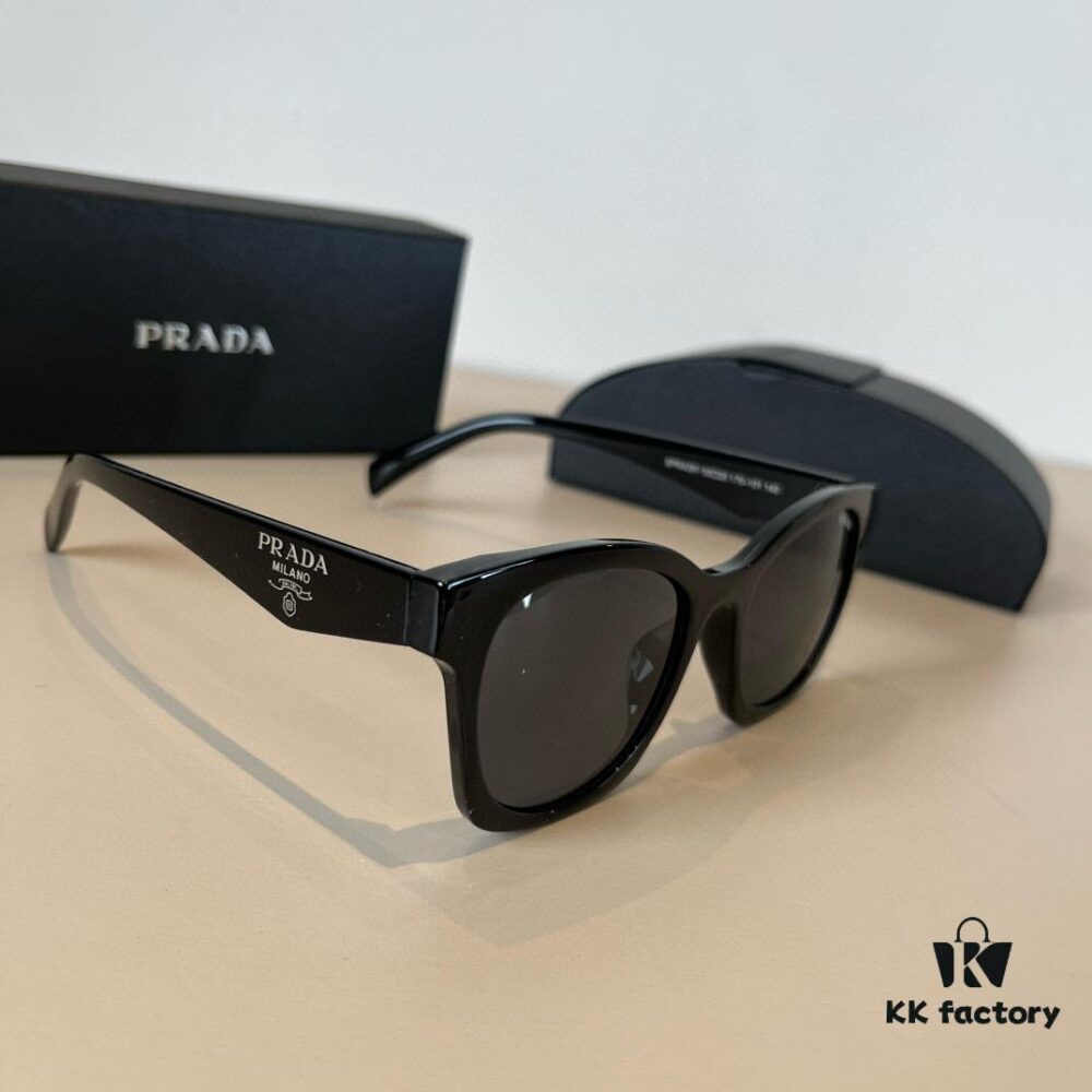 6931aa98ccd8ab3d7af9efd9 Prada Rada Cat-Eye Sunglasses, Trendy Rhombus Cat-Eye Design, Wide Fit for Cheekbone Coverage, Popular Among Celebrities and Instagram Influencers