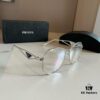 6931aaadccd8ab3d7af9f12c RADA Prada Sunglasses Pilot Double-Bridge Frog Eye Sunglasses with Triangle Logo, Unisex Sun Glasses🕶️