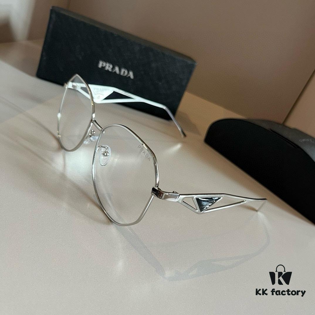 6931aaaeccd8ab3d7af9f12f RADA Prada Sunglasses Pilot Double-Bridge Frog Eye Sunglasses with Triangle Logo, Unisex Sun Glasses🕶️