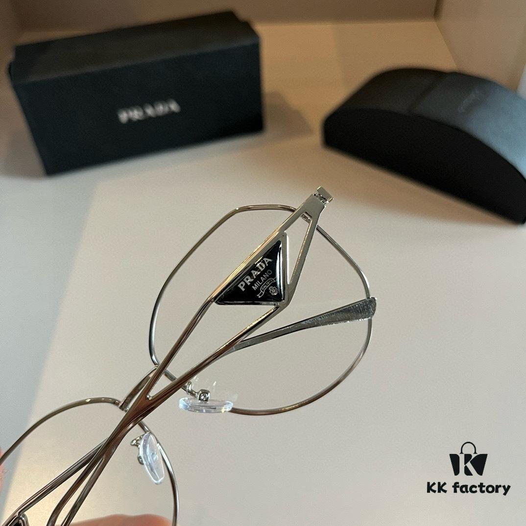 6931aaaeccd8ab3d7af9f133 RADA Prada Sunglasses Pilot Double-Bridge Frog Eye Sunglasses with Triangle Logo, Unisex Sun Glasses🕶️