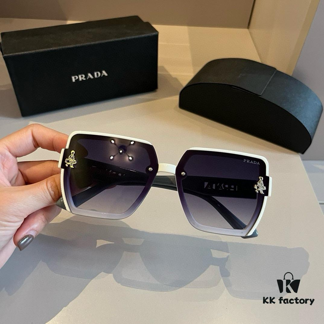 RADA Prada High-End Women's Sunglasses, Sun Protection and Face-Framing Design