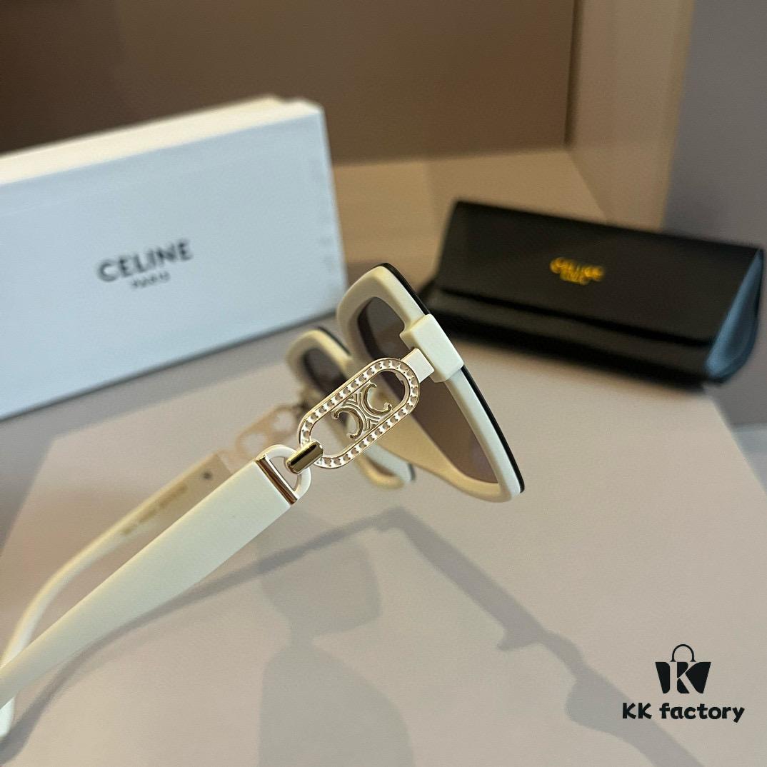 6931aaffccd8ab3d7af9f62f Celine New Archway Sunglasses with Thick Metal Temples Exude Retro Charm