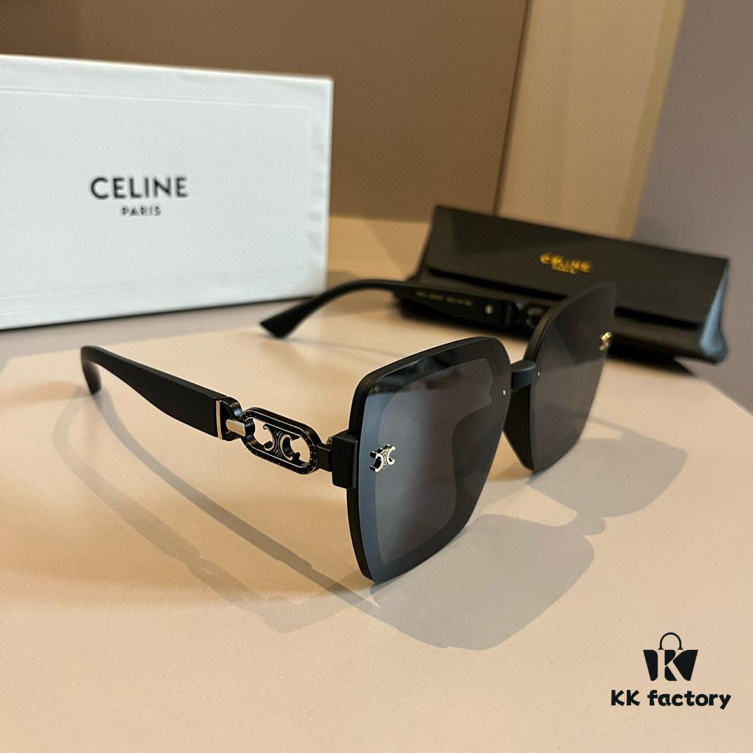 6931aaffccd8ab3d7af9f636 Celine New Archway Sunglasses with Thick Metal Temples Exude Retro Charm