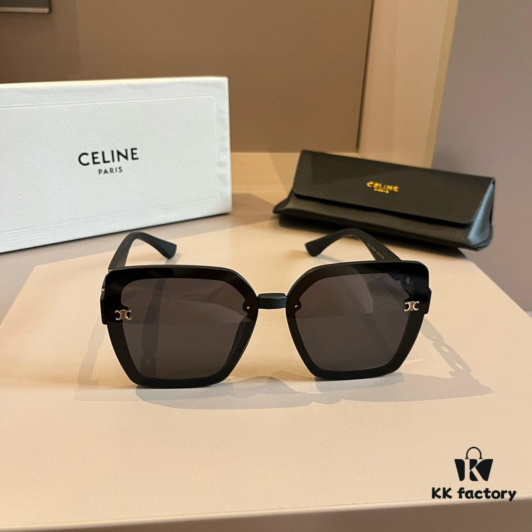 6931aaffccd8ab3d7af9f637 Celine New Archway Sunglasses with Thick Metal Temples Exude Retro Charm