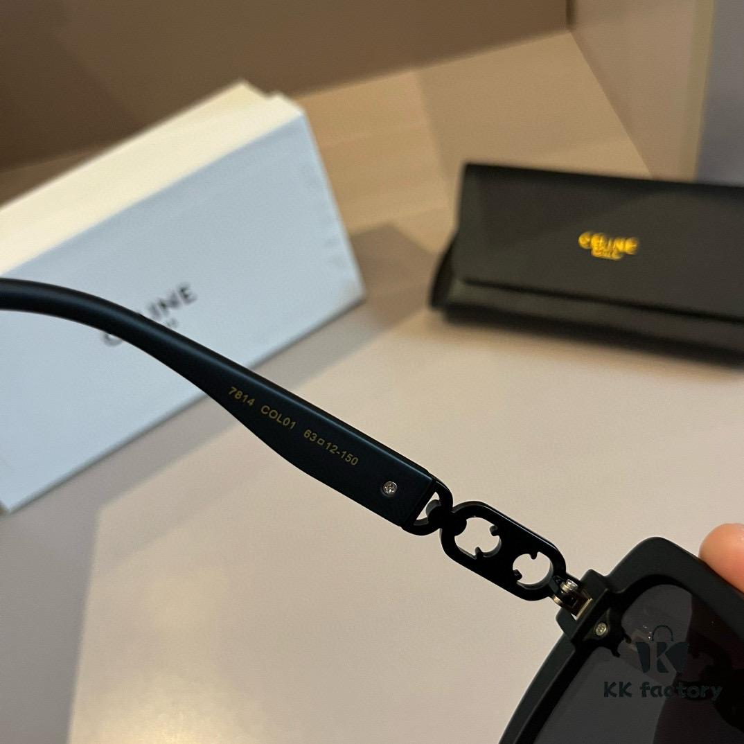 6931ab00ccd8ab3d7af9f63b Celine New Archway Sunglasses with Thick Metal Temples Exude Retro Charm