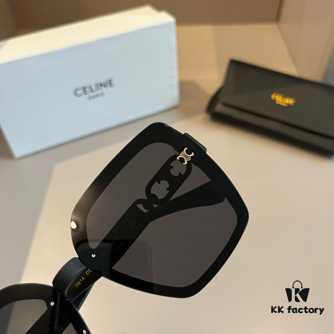 6931ab00ccd8ab3d7af9f63d Celine New Archway Sunglasses with Thick Metal Temples Exude Retro Charm