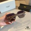 6931ab00ccd8ab3d7af9f644 Celine New Archway Sunglasses with Thick Metal Temples Exude Retro Charm