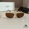 6931ab13ccd8ab3d7af9f756 Celine Retro Small Round Sunglasses, Classic Arc de Triomphe Style, Low-Key and Timeless Design