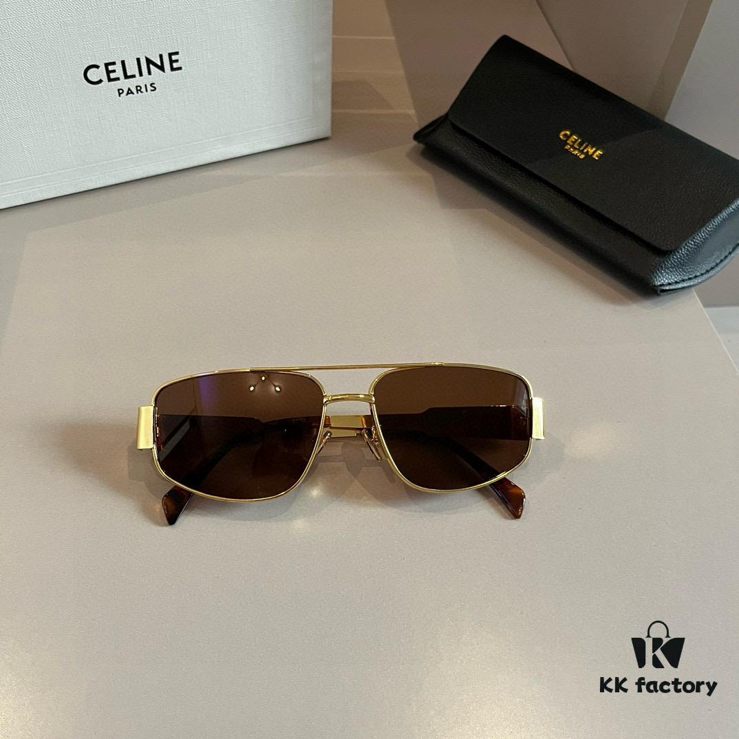 6931ab13ccd8ab3d7af9f75a Celine Retro Small Round Sunglasses, Classic Arc de Triomphe Style, Low-Key and Timeless Design