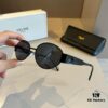 Lisa's Same Celine Retro Round-frame Sunglasses, Known as the 'Egg Superman' Style, Also Called the Arc de Triomphe Design, Always Popular and Hard to Get
