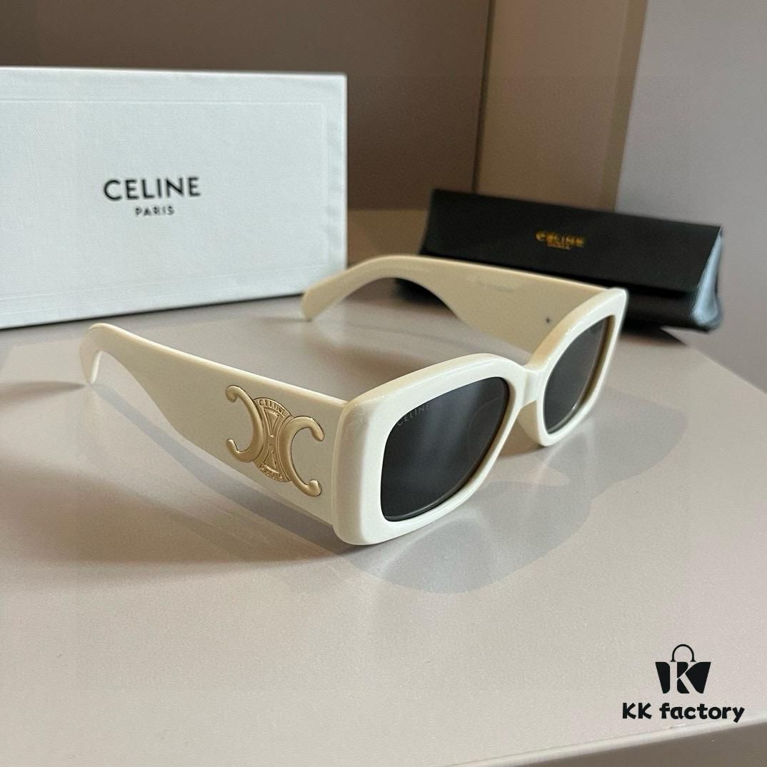 6931ab1bccd8ab3d7af9f7d3 Celine New Women's Sunglasses with Oversized Temples, Elegant and Sophisticated Ladylike Style