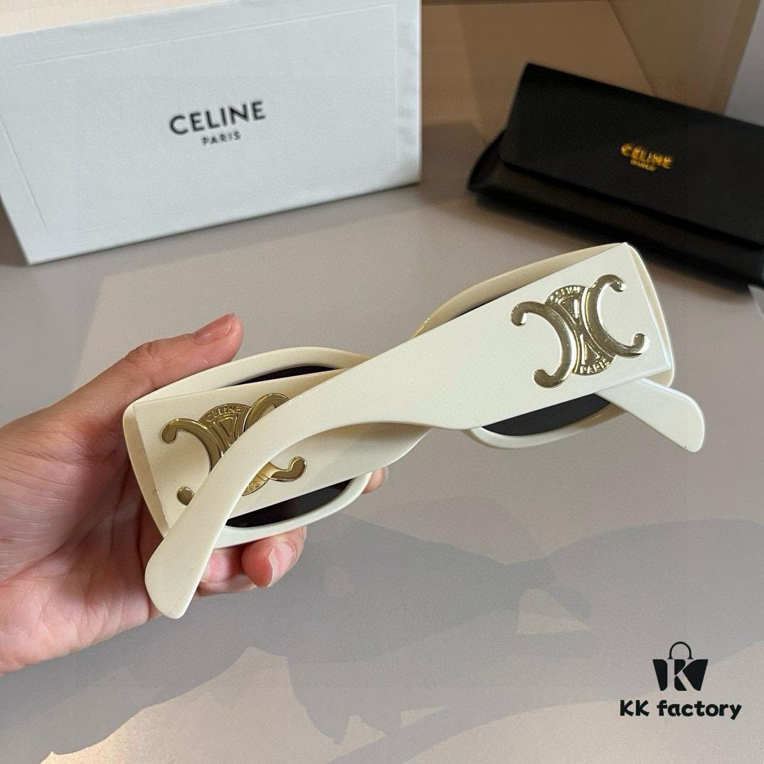 6931ab1bccd8ab3d7af9f7d8 Celine New Women's Sunglasses with Oversized Temples, Elegant and Sophisticated Ladylike Style