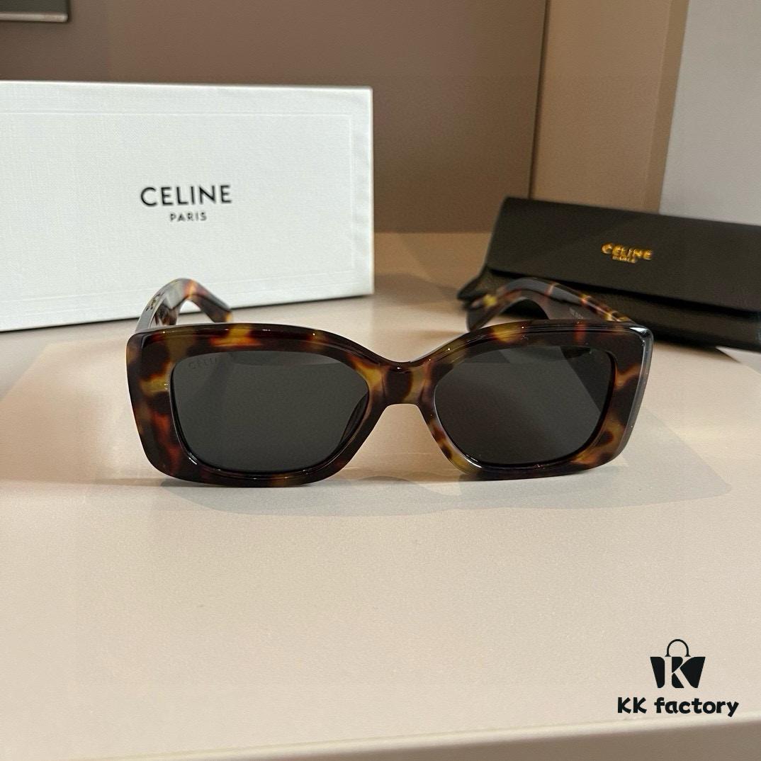 6931ab22ccd8ab3d7af9f840 Celine New Women's Sunglasses, Large Temple Design, Elegant and Sophisticated Style