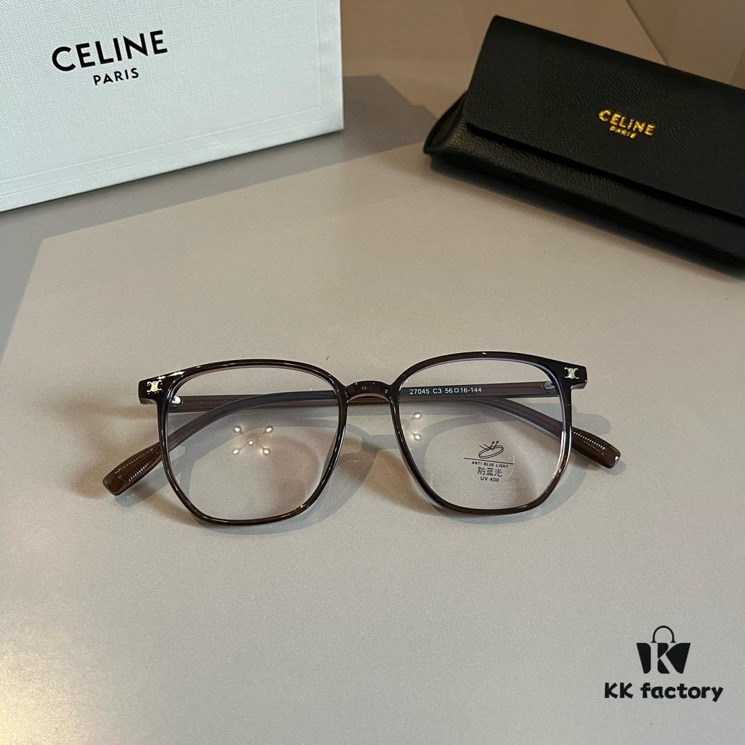 6931ab29ccd8ab3d7af9f8a5 Celine Optical Frame 2024 Official Early Spring New Arrival, Celebrity-Inspired Oversized Polarized Sunglasses