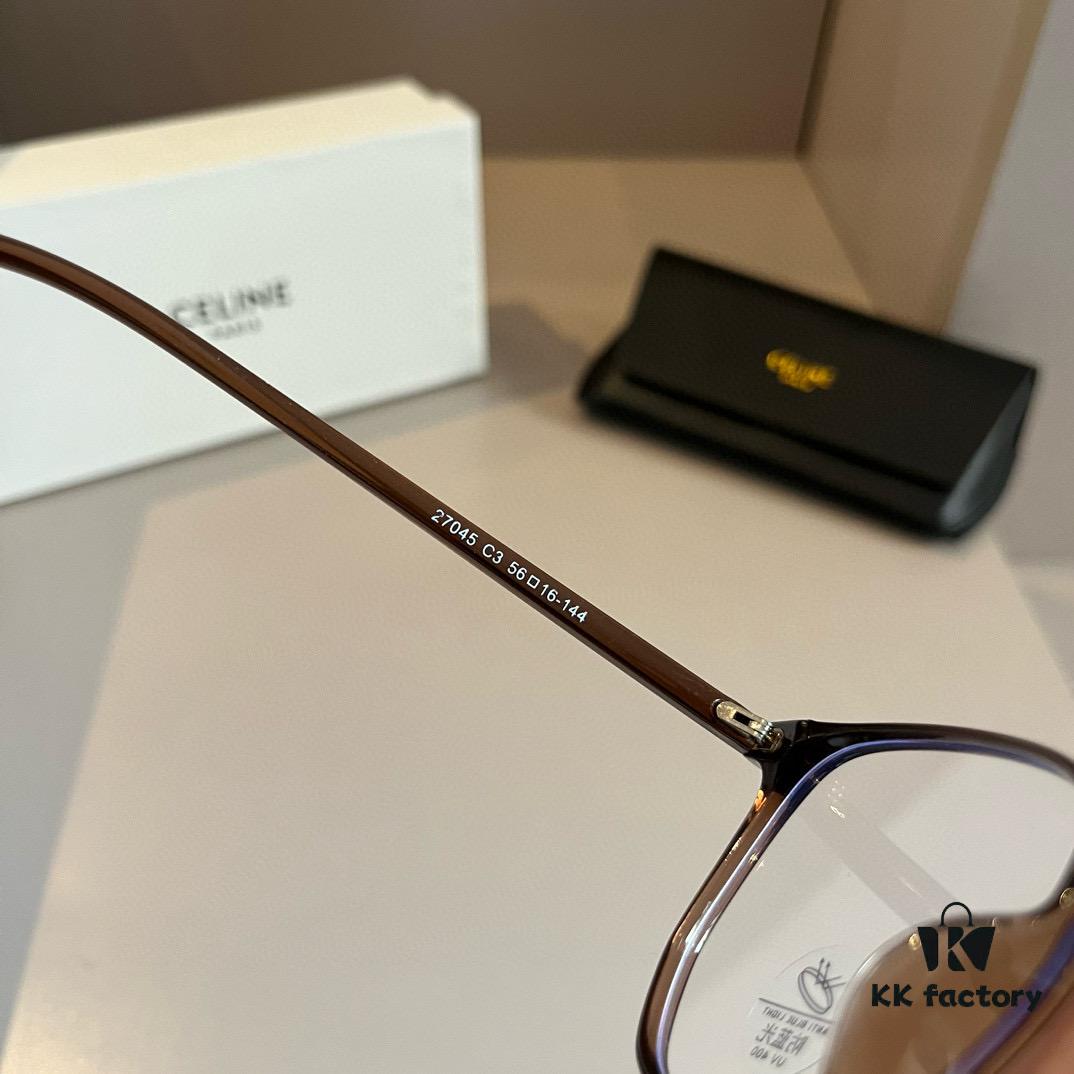 6931ab29ccd8ab3d7af9f8a6 Celine Optical Frame 2024 Official Early Spring New Arrival, Celebrity-Inspired Oversized Polarized Sunglasses