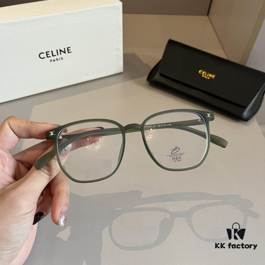 Celine Optical Frame 2024 Official Early Spring New Arrival, Popular Large-Frame Sunglasses Worn by Numerous Celebrities, Polarized Ultra-Clear Sunglasses
