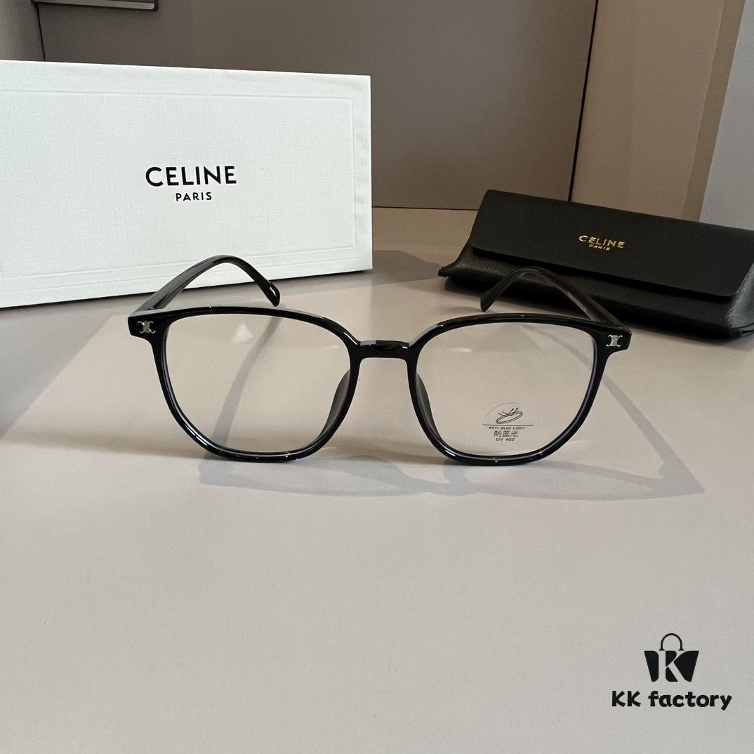 Celine Optical Frame 2024 Official Early Spring New Arrival, Popular Large-Frame Sunglasses Worn by Numerous Celebrities, Polarized Ultra-Clear Sunglasses
